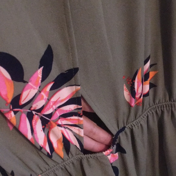 A New Day Moss Green Small Romper - Picture 6 of 9